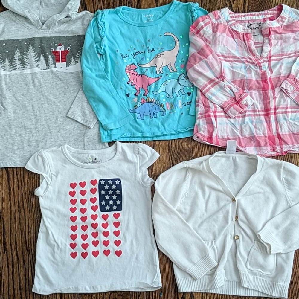 Toddler girl tops